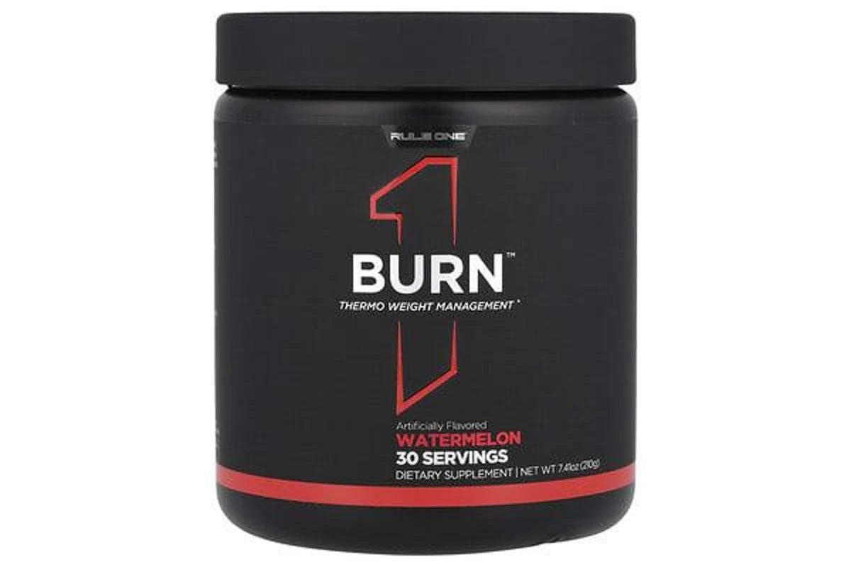 Rule One Proteins R1 Burn Thermogenic Fat Burner & Pre Workout, Watermelon