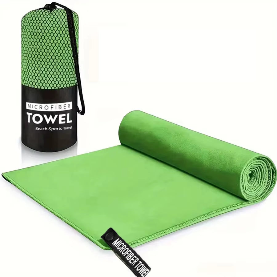 Quick-Drying Sports Towel Swimming Gym Fitness Fast Absorbent Towels Camping Running Swimming Beach Washcloth Towels