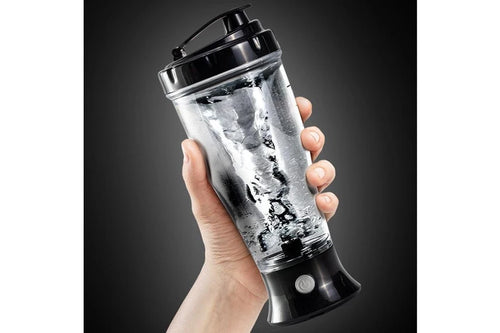Protein Shaker Bottle, Automatic Self Stirring, Portable Movement Mixing Water Bottle Sports Shaker for Gym Powerful