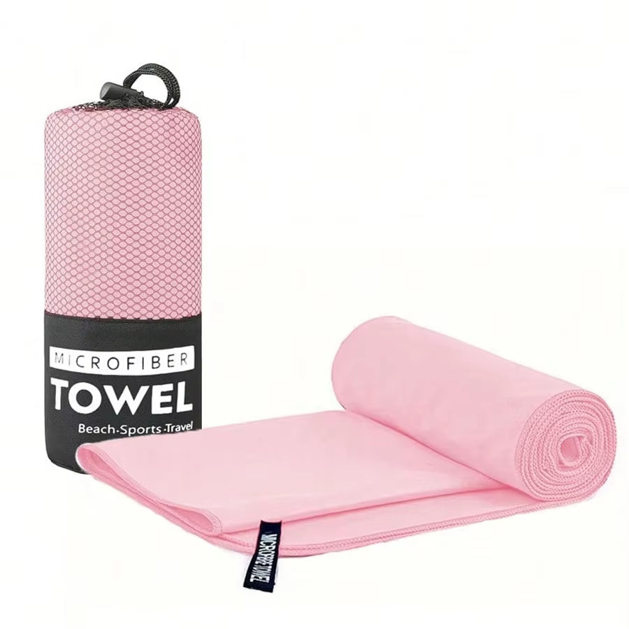 Quick-Drying Sports Towel Swimming Gym Fitness Fast Absorbent Towels Camping Running Swimming Beach Washcloth Towels