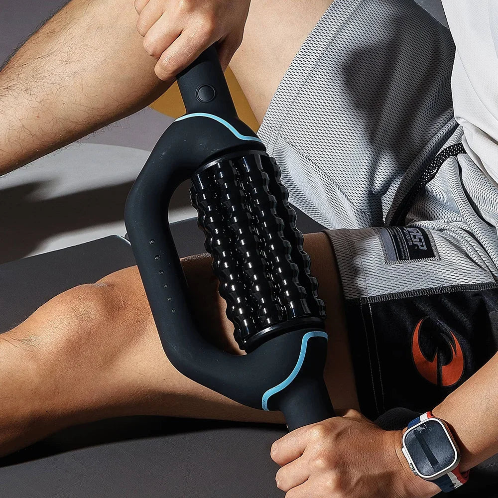 IronGrip Electric Massage Roller — Deep Tissue Impact Recovery