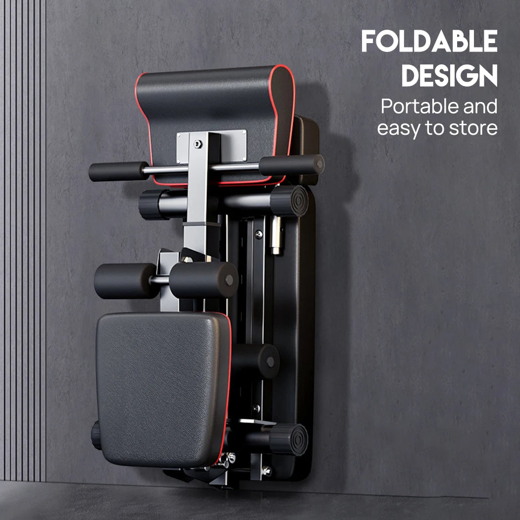 IronRack Adjustable Squat Rack & Bench Press Station