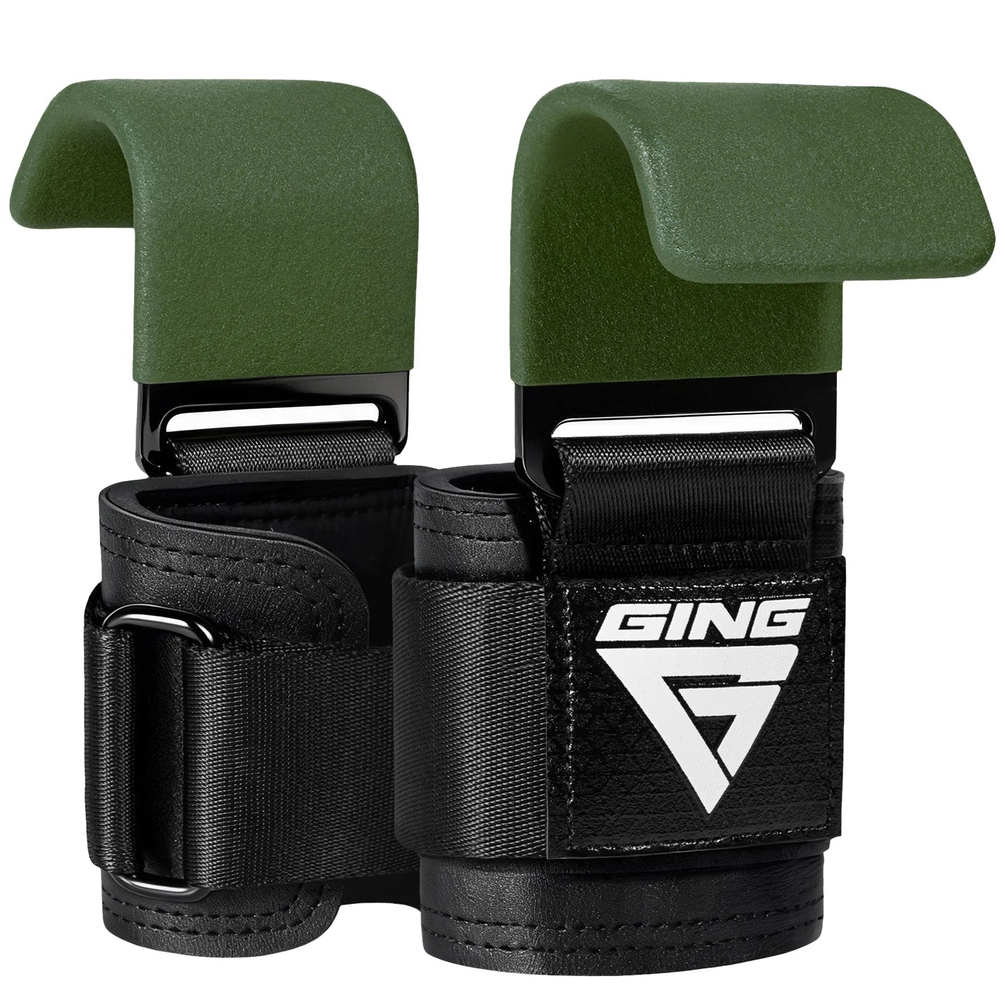 IronHook Lifting Hooks — Wrist Strap Grip Assist
