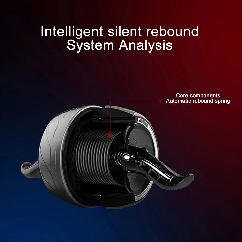 CoreForce Rebound Ab Roller Wheel with Knee Mat