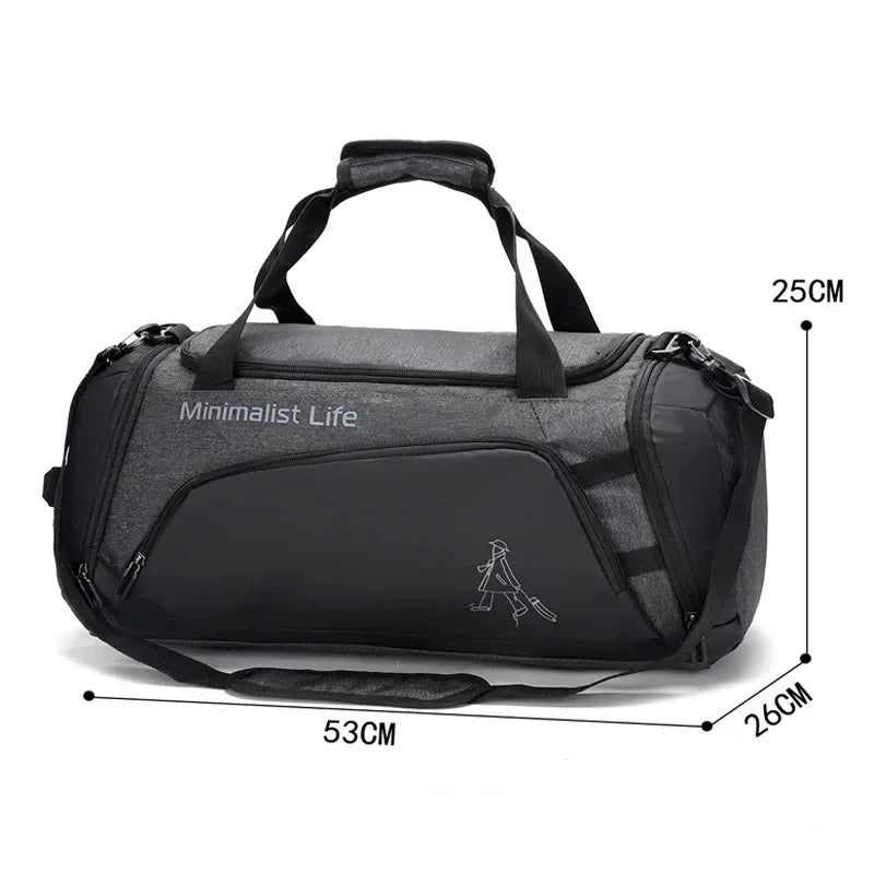 Sports Bag Gym Bag Waterproof Training Fitness Bags Durable Multifunctional Handbag Outdoor Sporting Swimming Tote