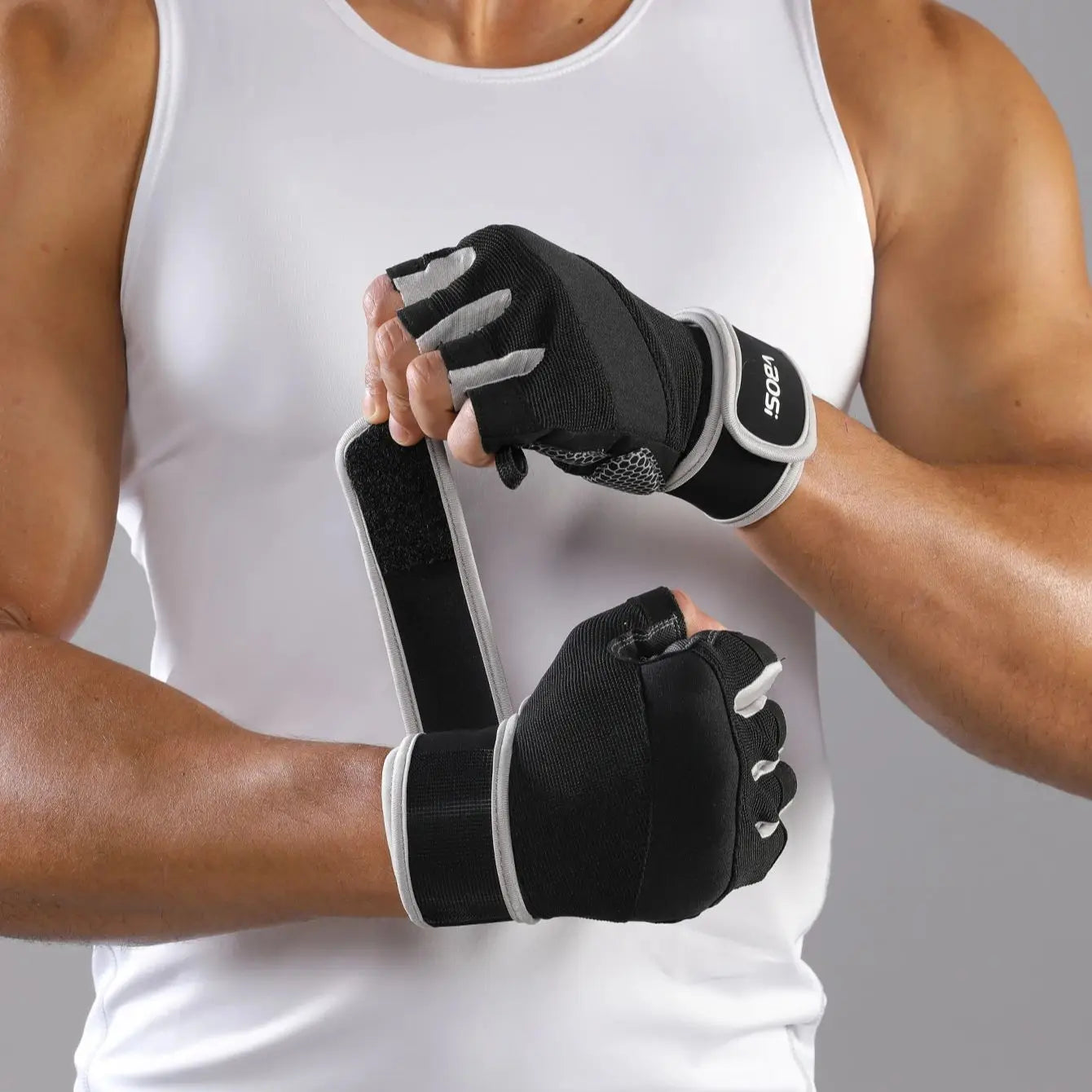 GripForce Gym Gloves — Breathable with Wrist Support