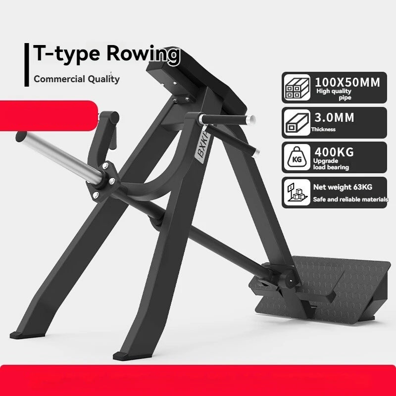 PowerRow T-Bar Rowing Machine — Commercial Grade