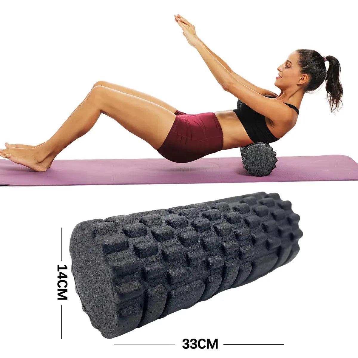 RollPro Foam Roller — High-Density EPP Muscle Recovery