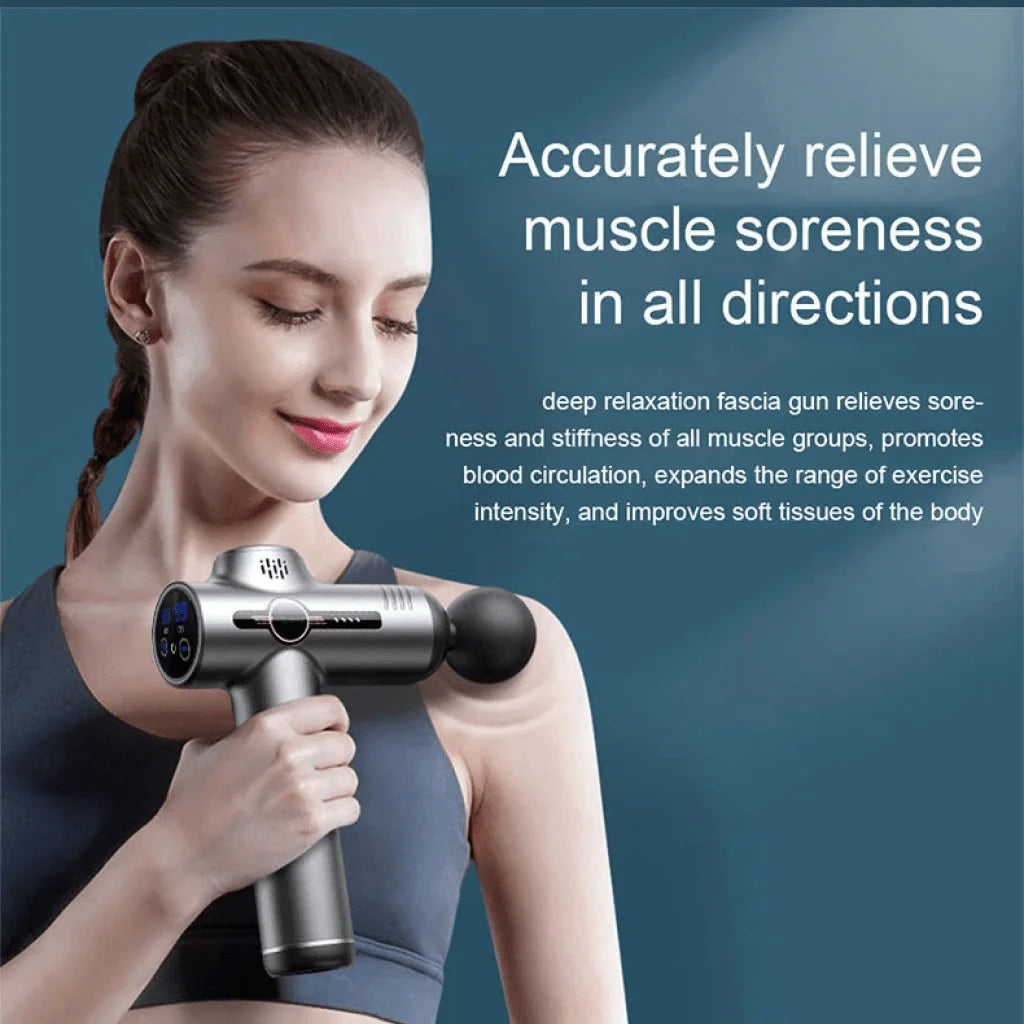 ProPulse Deep Tissue Massage Gun — 99 Speed Levels