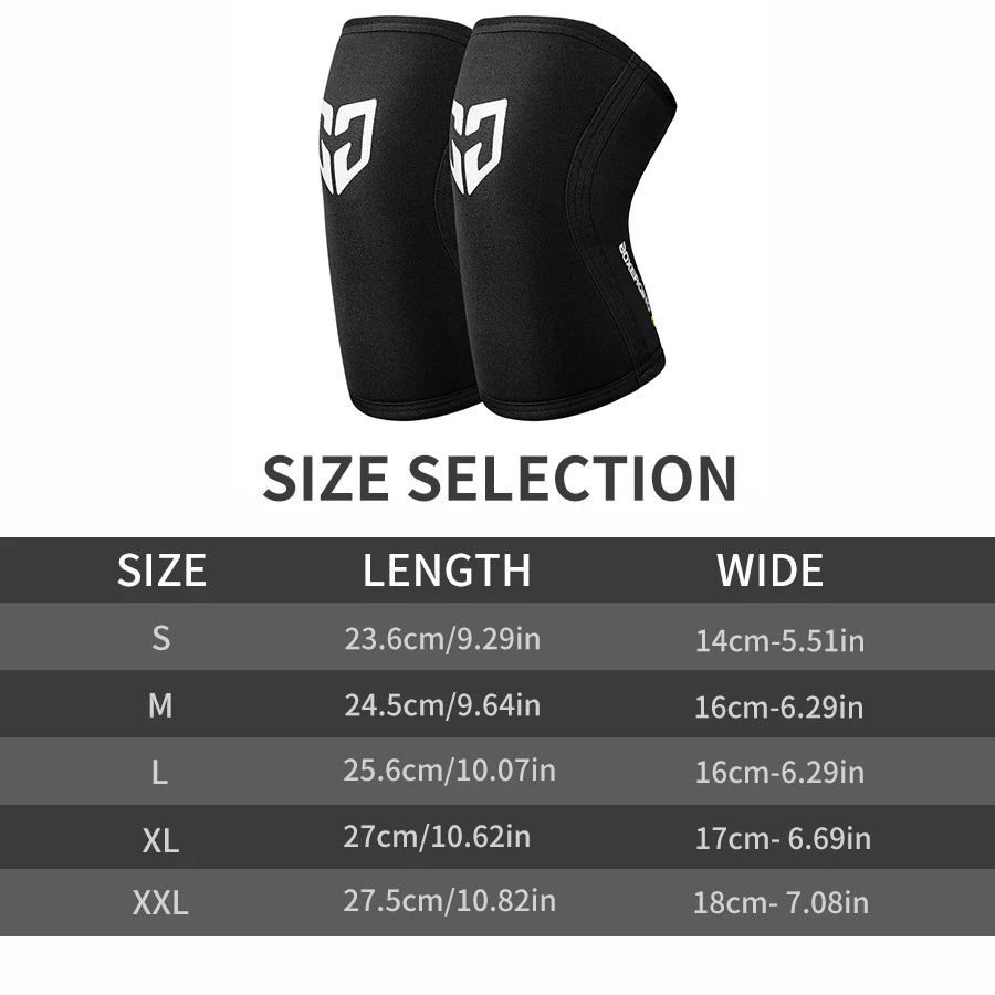 IronGuard Compression Knee Sleeves — Squat Support