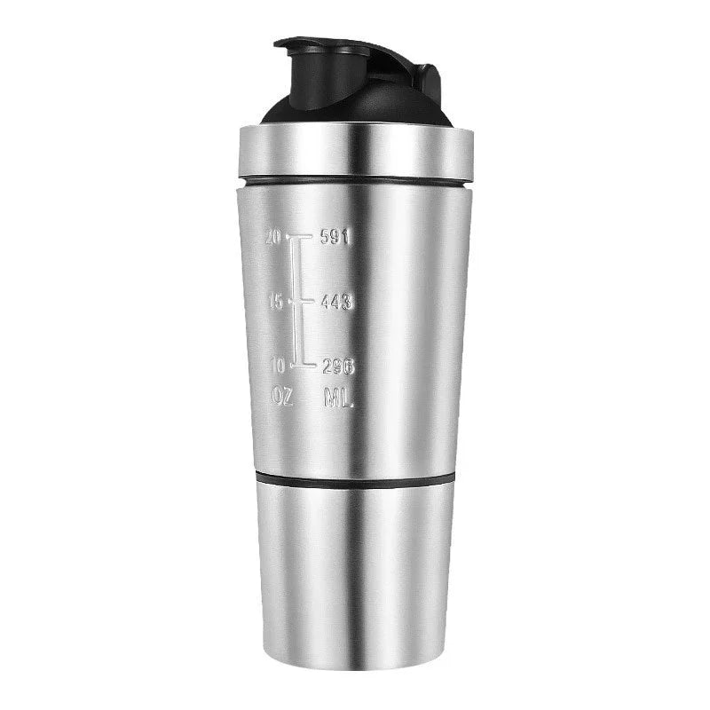 StormShaker Stainless Steel Protein Shaker — Insulated