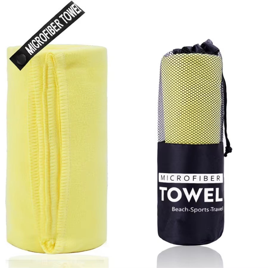 Quick-Drying Sports Towel Swimming Gym Fitness Fast Absorbent Towels Camping Running Swimming Beach Washcloth Towels