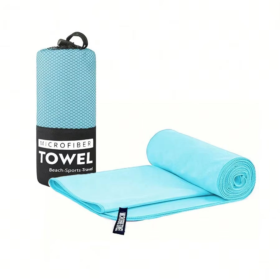 Quick-Drying Sports Towel Swimming Gym Fitness Fast Absorbent Towels Camping Running Swimming Beach Washcloth Towels