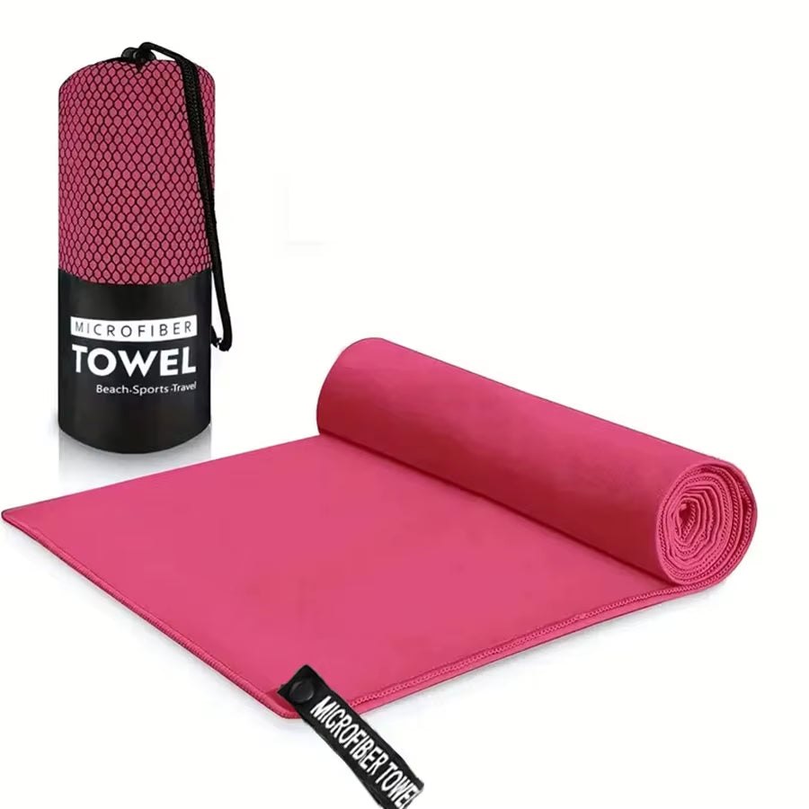 Quick-Drying Sports Towel Swimming Gym Fitness Fast Absorbent Towels Camping Running Swimming Beach Washcloth Towels
