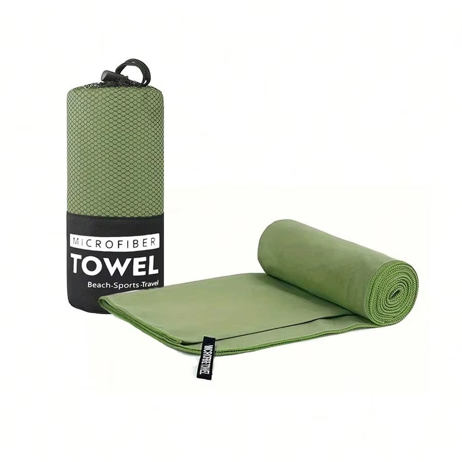 Quick-Drying Sports Towel Swimming Gym Fitness Fast Absorbent Towels Camping Running Swimming Beach Washcloth Towels